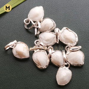 White Machmani Stone Pendant