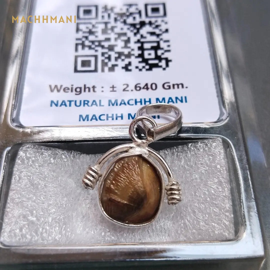 Original Machmani Silver Pendant