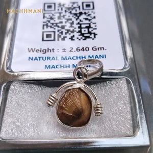 Original Machhmani Stone Pendant