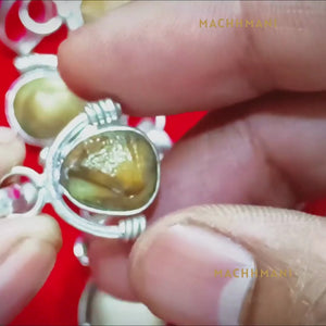 Original Machhmani Stone Pendant